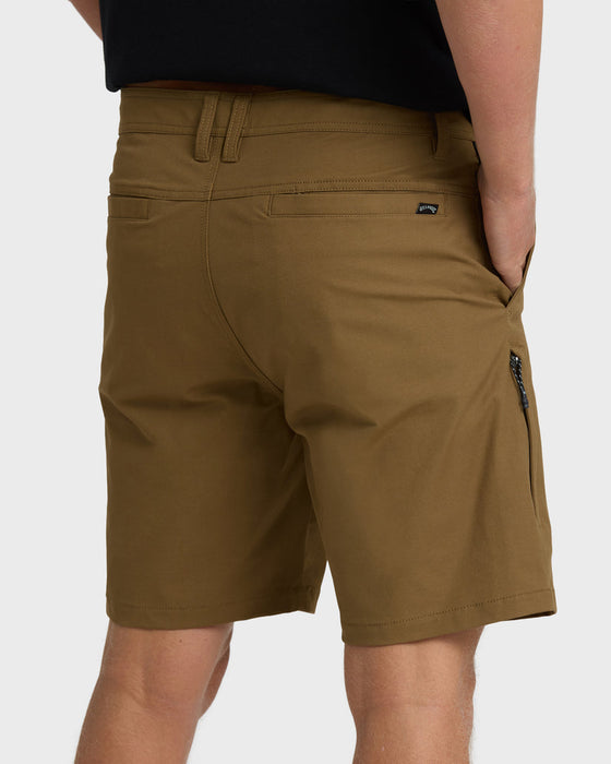 Billabong Surftrek Touring Shorts-Vintage Khaki
