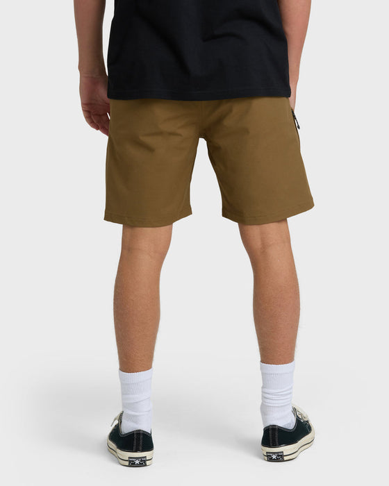 Billabong Surftrek Touring Shorts-Vintage Khaki