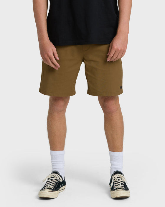 Billabong Surftrek Touring Shorts-Vintage Khaki