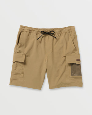 Billabong Surftrek Cargo Hybrid Shorts-Gravel