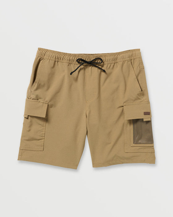 Billabong Surftrek Cargo Hybrid Shorts-Gravel