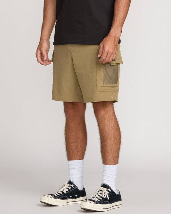 Billabong Surftrek Cargo Hybrid Shorts-Gravel