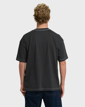 Billabong Bad Dog OG Tee-Black Vintage— Alternate View