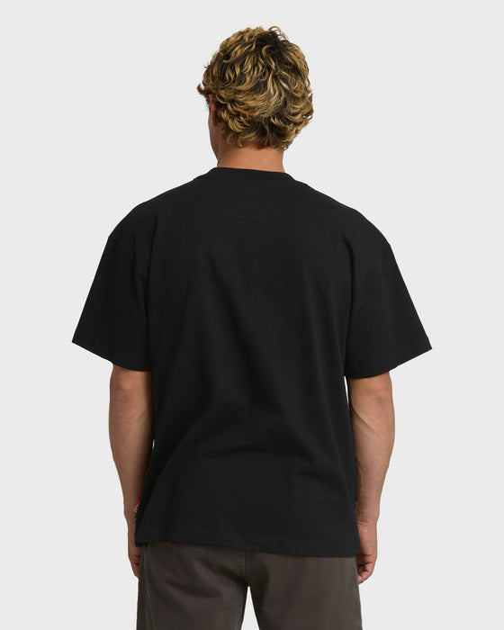 Billabong A.I. Bio Stitch OG Tee-Black