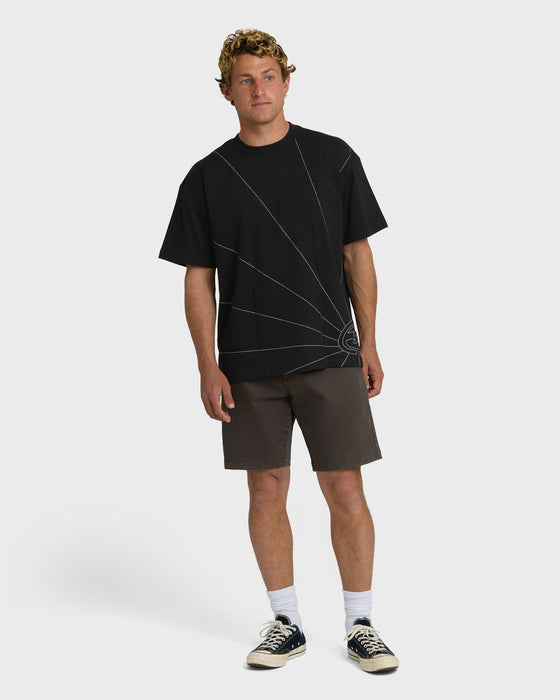 Billabong A.I. Bio Stitch OG Tee-Black