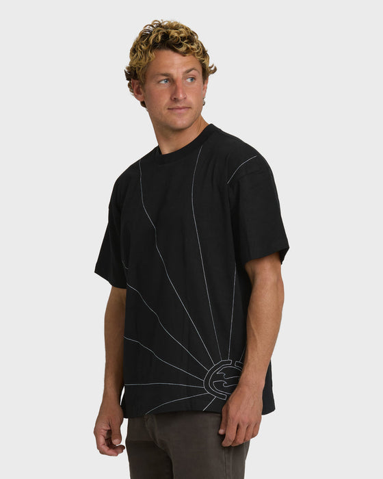Billabong A.I. Bio Stitch OG Tee-Black