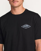 Billabong Diamond Arch Premium Tee-Black