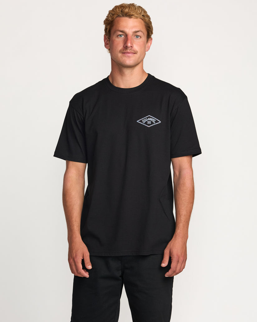 Billabong Diamond Arch Premium Tee-Black