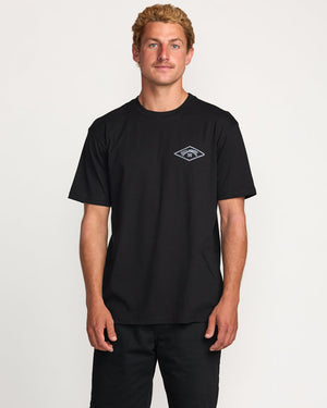 Billabong Diamond Arch Premium Tee-Black