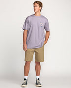 Billabong Spun Out Premium Tee-Light Purple