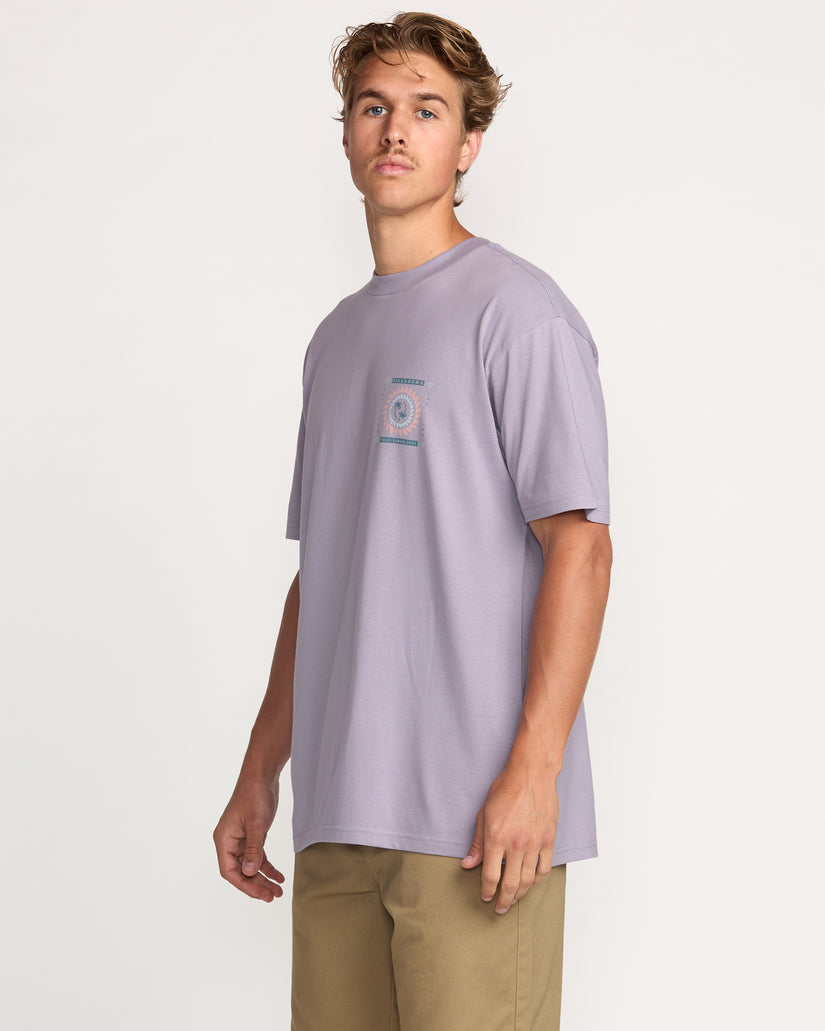 Billabong Spun Out Premium Tee-Light Purple