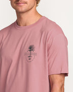 Billabong Calm Palm Premium Tee-Dusty Pink