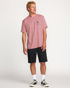 Billabong Calm Palm Premium Tee-Dusty Pink