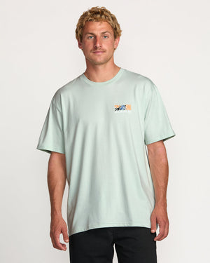 Billabong Segment Regular Tee-Ash Blue
