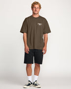 Billabong Crossboards OG Tee-Brown