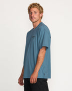 Billabong Bracket Script OG Tee-Carolina Blue