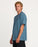 Billabong Bracket Script OG Tee-Carolina Blue
