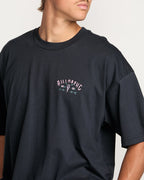 Billabong Raging Bull Regular Tee-Washed Black