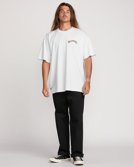 Billabong R U Down OG Tee-White