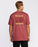 Billabong Sunrays Premium Tee-Red Clay