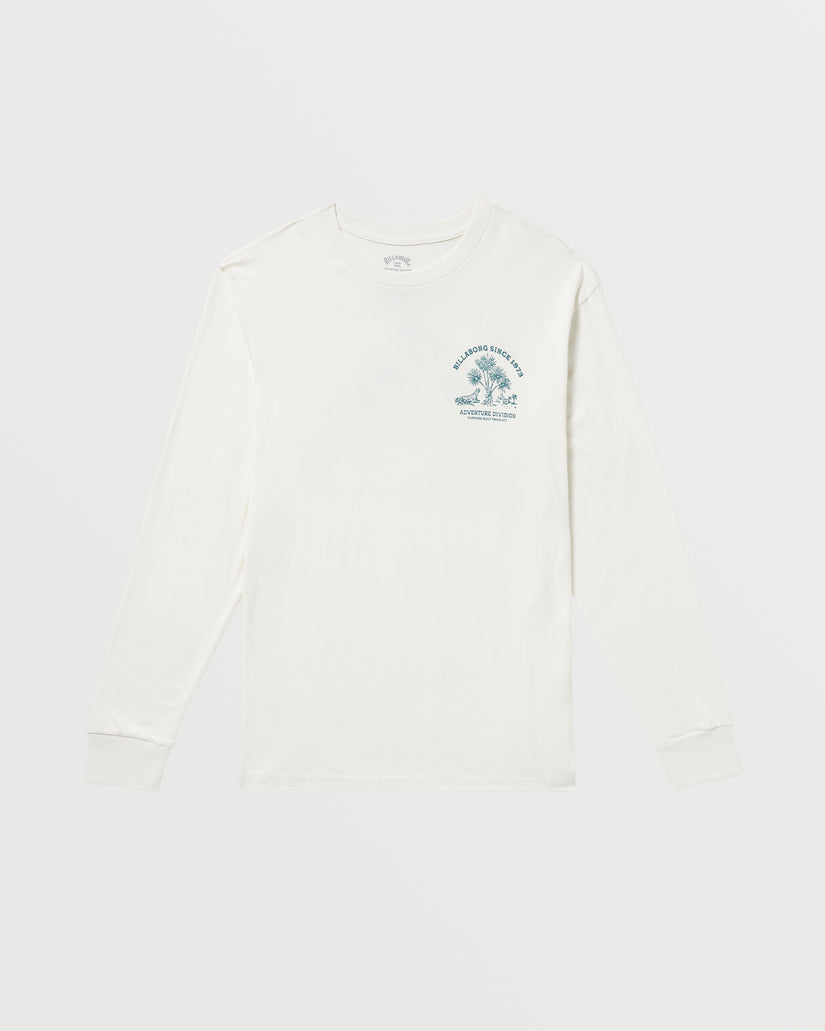 Billabong Dusty Road Adiv L/S Tee-Off White