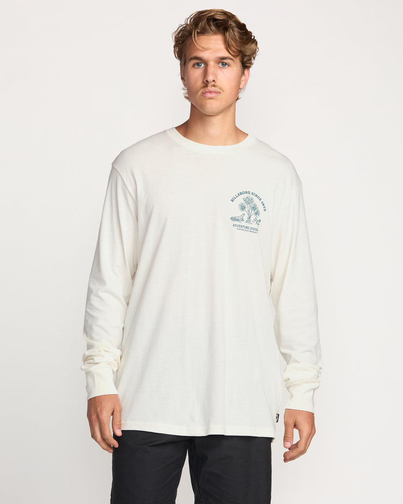 Billabong Dusty Road Adiv L/S Tee-Off White
