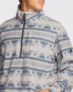 Billabong Boundary Mock Sweatshirt-Alloy