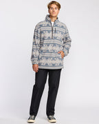 Billabong Boundary Mock Sweatshirt-Alloy