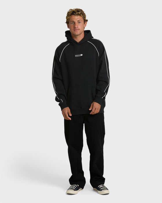 Billabong Spec 73 Orbit Pop Hooded Sweatshirt-Black