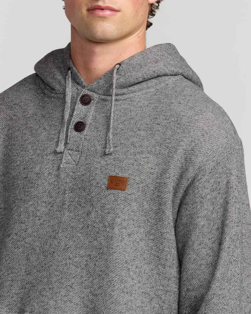 Billabong Hudson Pullover Sweatshirt-Black Heather