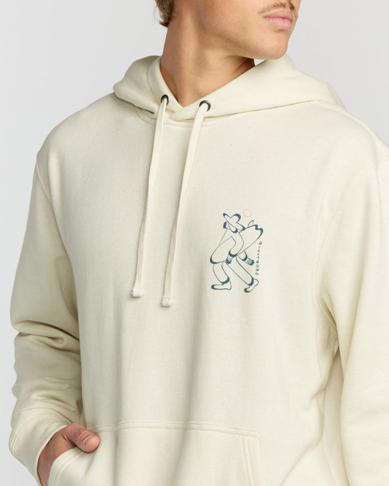 Billabong Up The Beach Sweatshirt-Off White