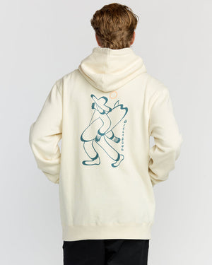 Billabong Up The Beach Sweatshirt-Off White