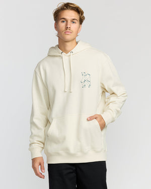 Billabong Up The Beach Sweatshirt-Off White