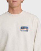 Billabong Compass Crew Sweatshirt-Oatmeal Heather