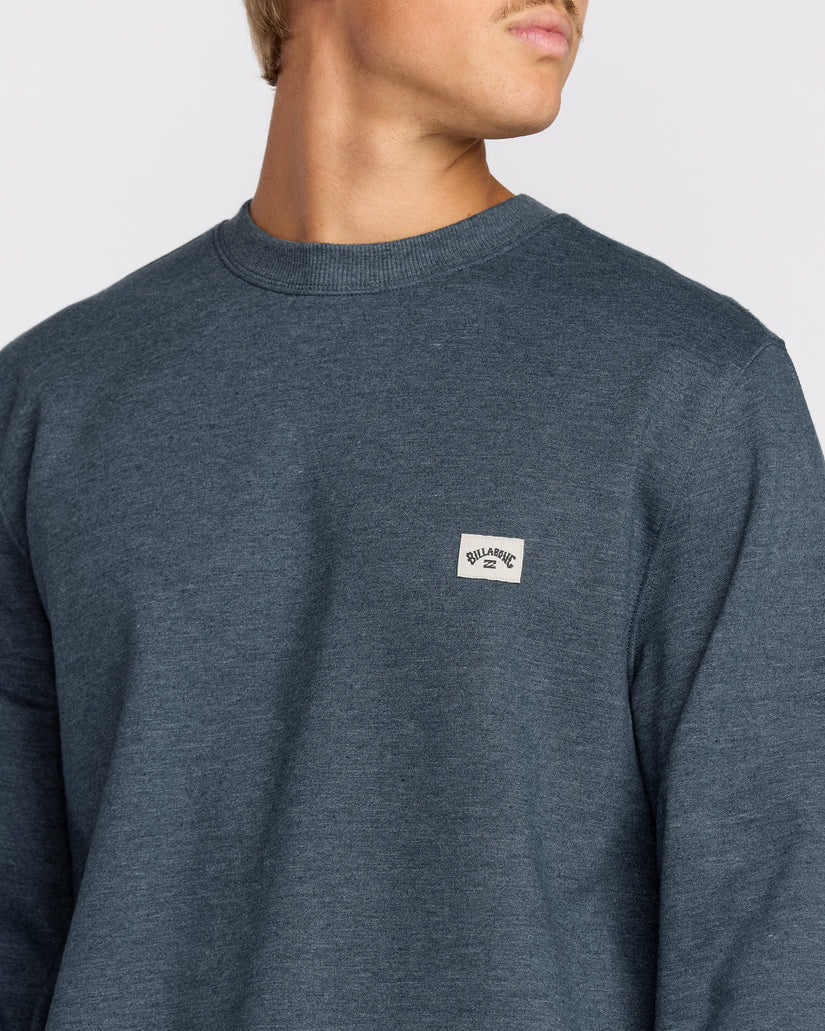 Billabong All Day Crew Sweatshirt-Midnight Blue