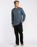 Billabong All Day Crew Sweatshirt-Midnight Blue