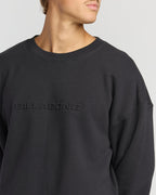 Billabong Iconic Emboss Crew Sweatshirt-Black