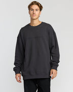 Billabong Iconic Emboss Crew Sweatshirt-Black