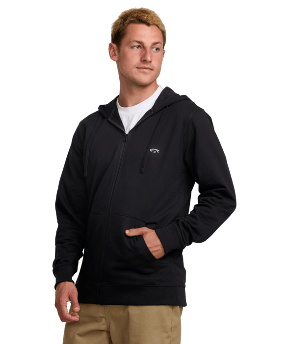 Billabong All Day Zip Sweatshirt-Black