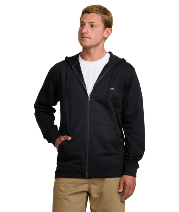 Billabong All Day Zip Sweatshirt-Black