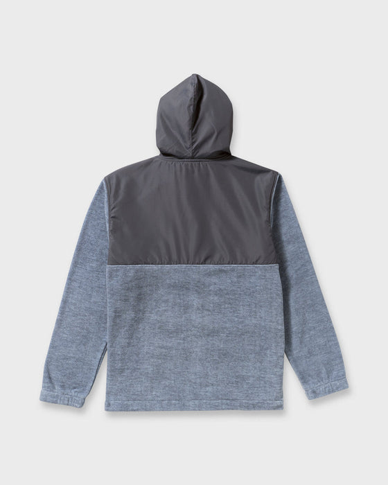 Billabong Boundary Lite Zip Sweatshirt-Steel Blue