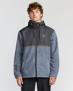 Billabong Boundary Lite Zip Sweatshirt-Steel Blue
