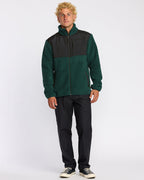 Billabong Boundary Summit Zip Sweatshirt-Pine