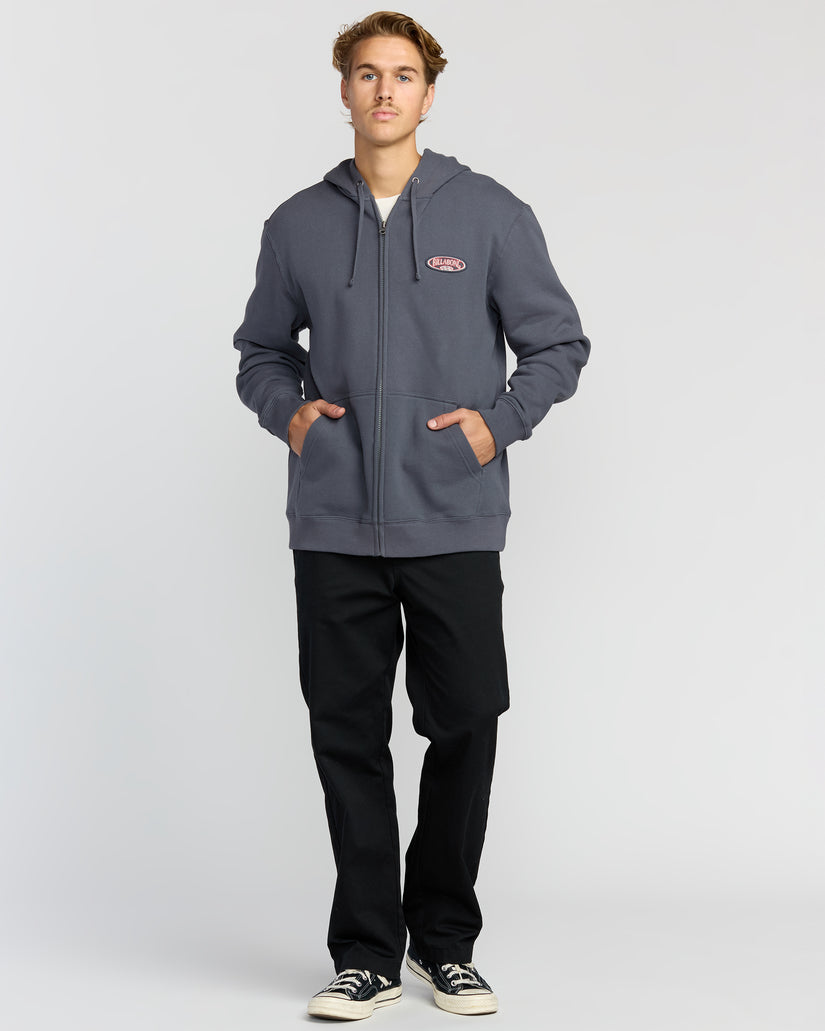 Billabong Bad Dog Zip Sweatshirt-Midnight Blue
