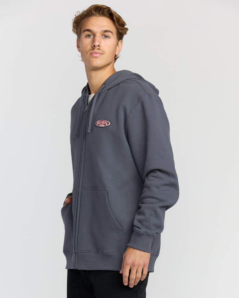 Billabong Bad Dog Zip Sweatshirt-Midnight Blue