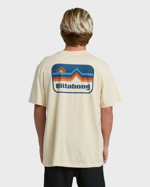 Billabong Range Adiv Premium Tee-Oatmeal