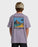 Billabong Post Cards Adiv Premium Tee-Purple Ash