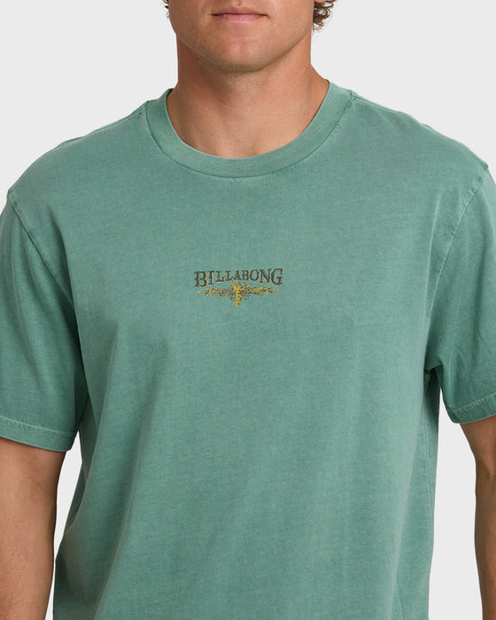 Billabong Pure Intentions WW Premium Tee-Sea Green