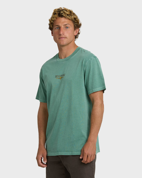Billabong Pure Intentions WW Premium Tee-Sea Green