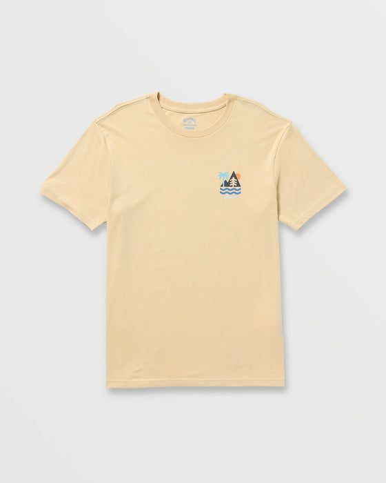 Billabong Sundown Adiv Tee-Desert